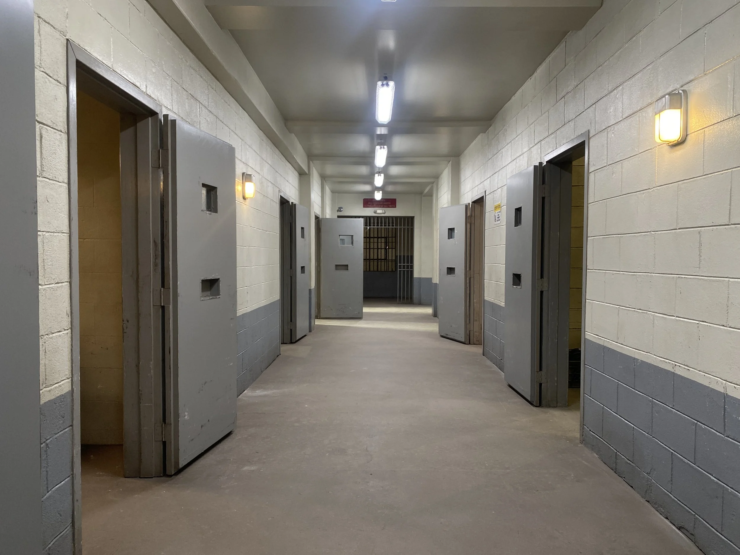 Int. Prison Cell Block- Stage Build 