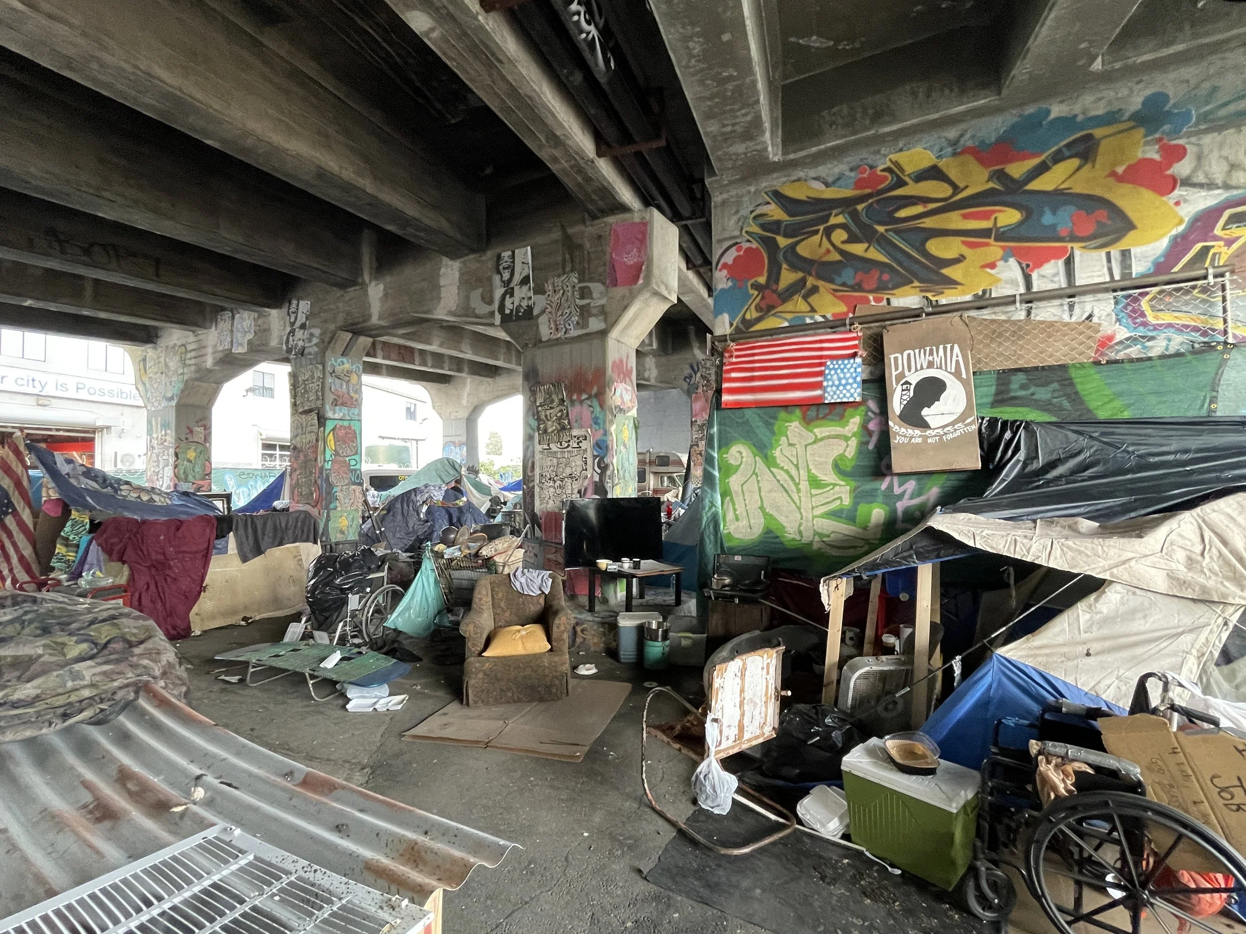  Ext. Unhoused Encampment- Dressed Location &amp; Build 