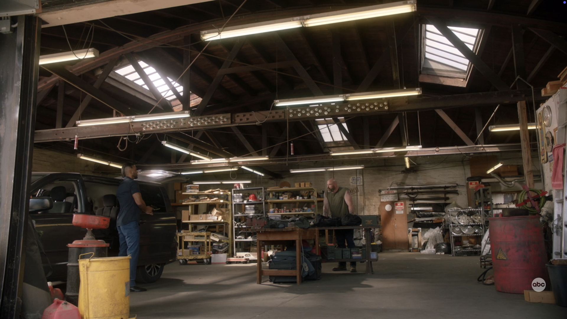  Int. Chop Shop- Dressed Location 