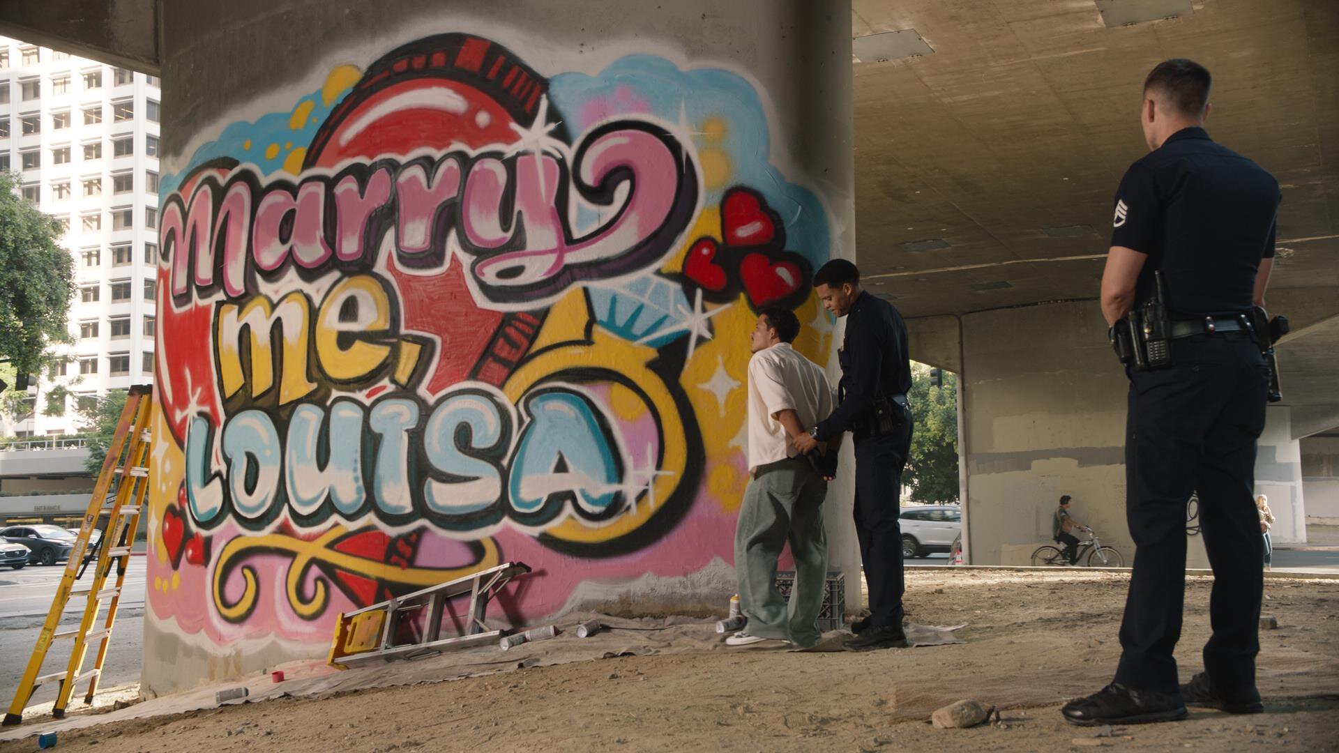  Ext. Graffiti Wall- Location Build 