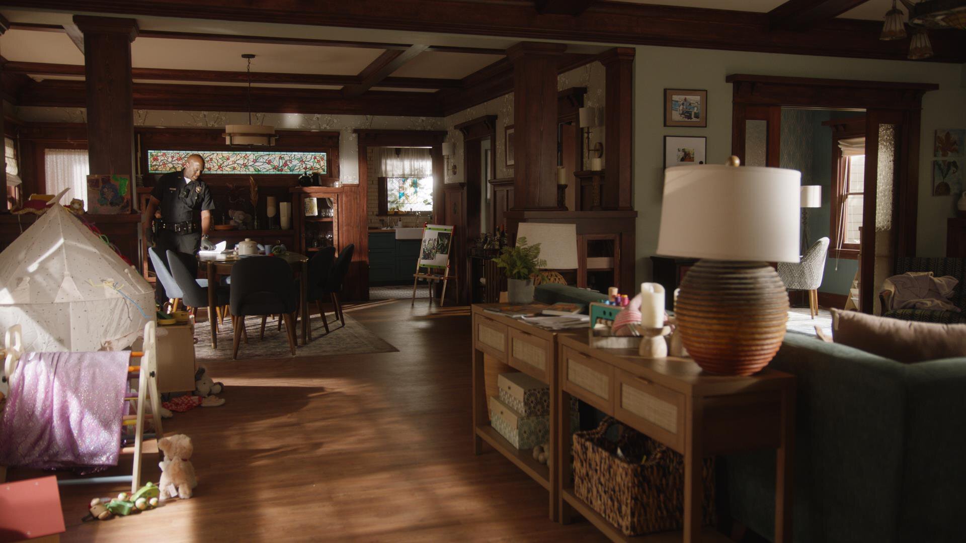  Int. Harper &amp; James’ House- Permanent Set- Stage Build 