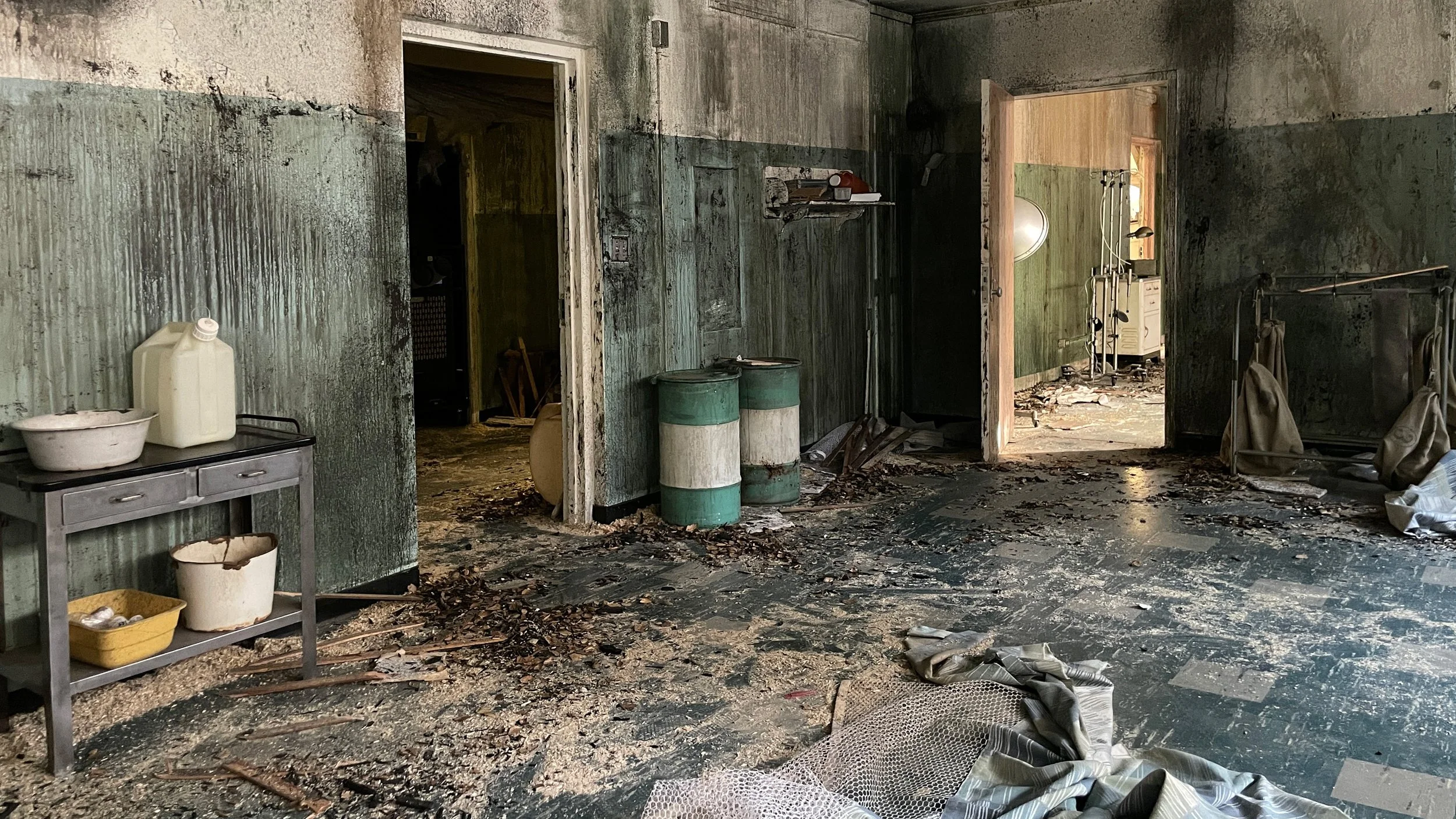  Ext. Westview Abandoned Hospital- Dressed Location &amp; Build 