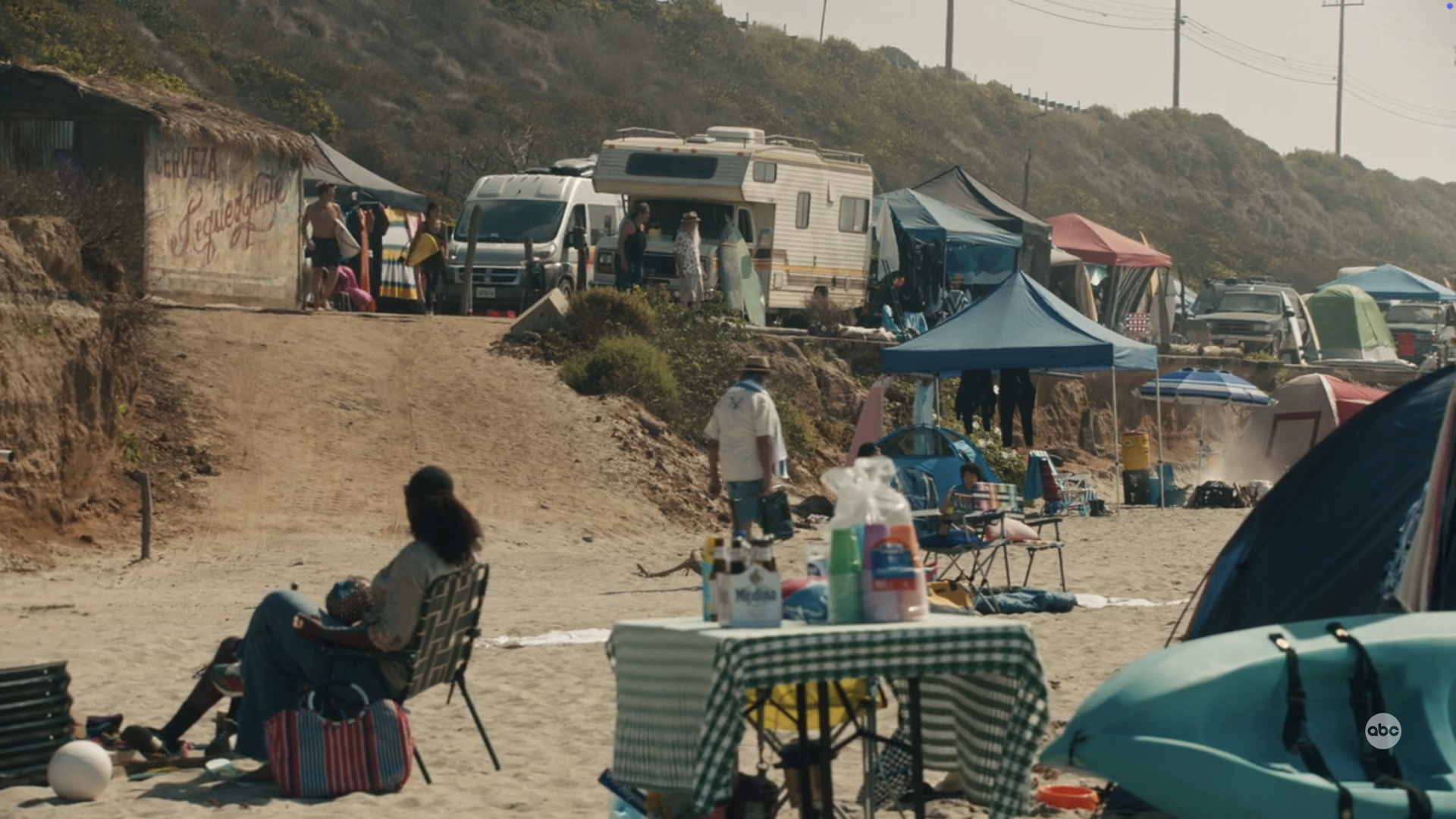  Ext. Baja Campsite- Location Build and Dress 
