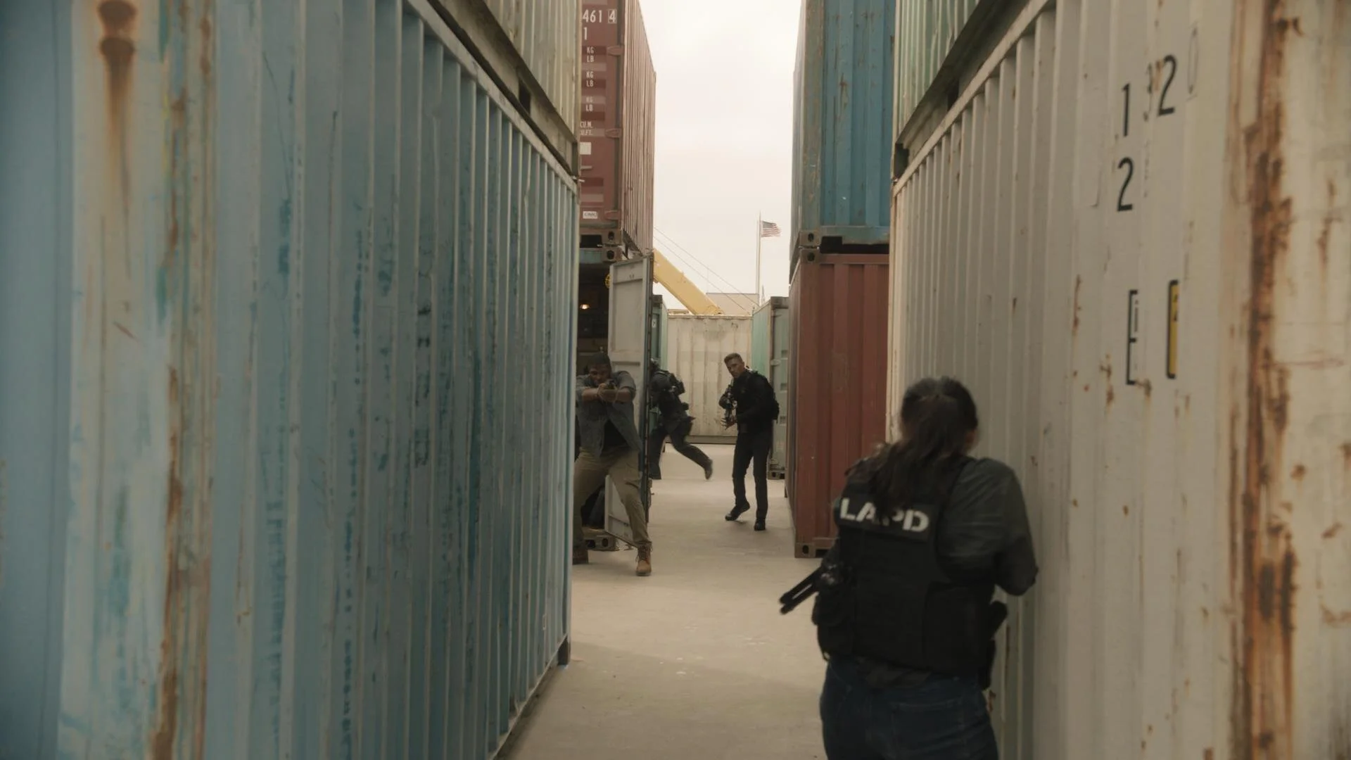  Ext. Port of Los Angeles- Dressed Location &amp; Build 