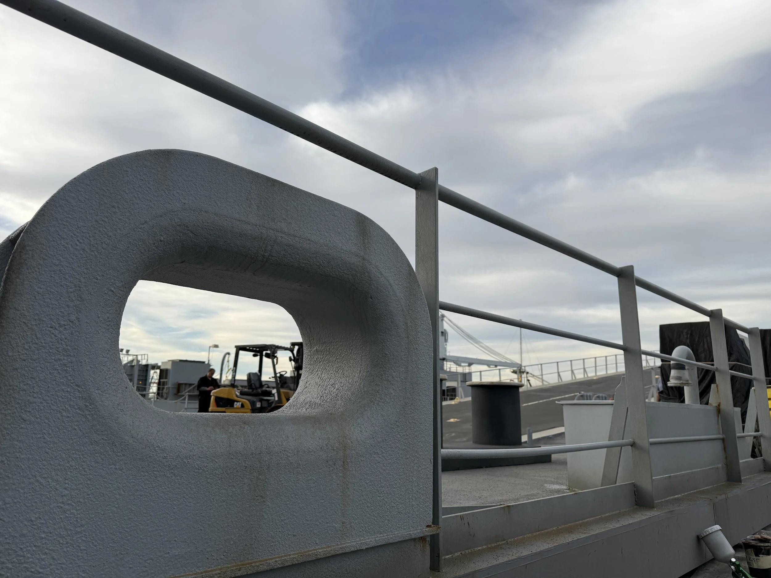  Int. Transport Ship- A Deck Railing Replica Build 