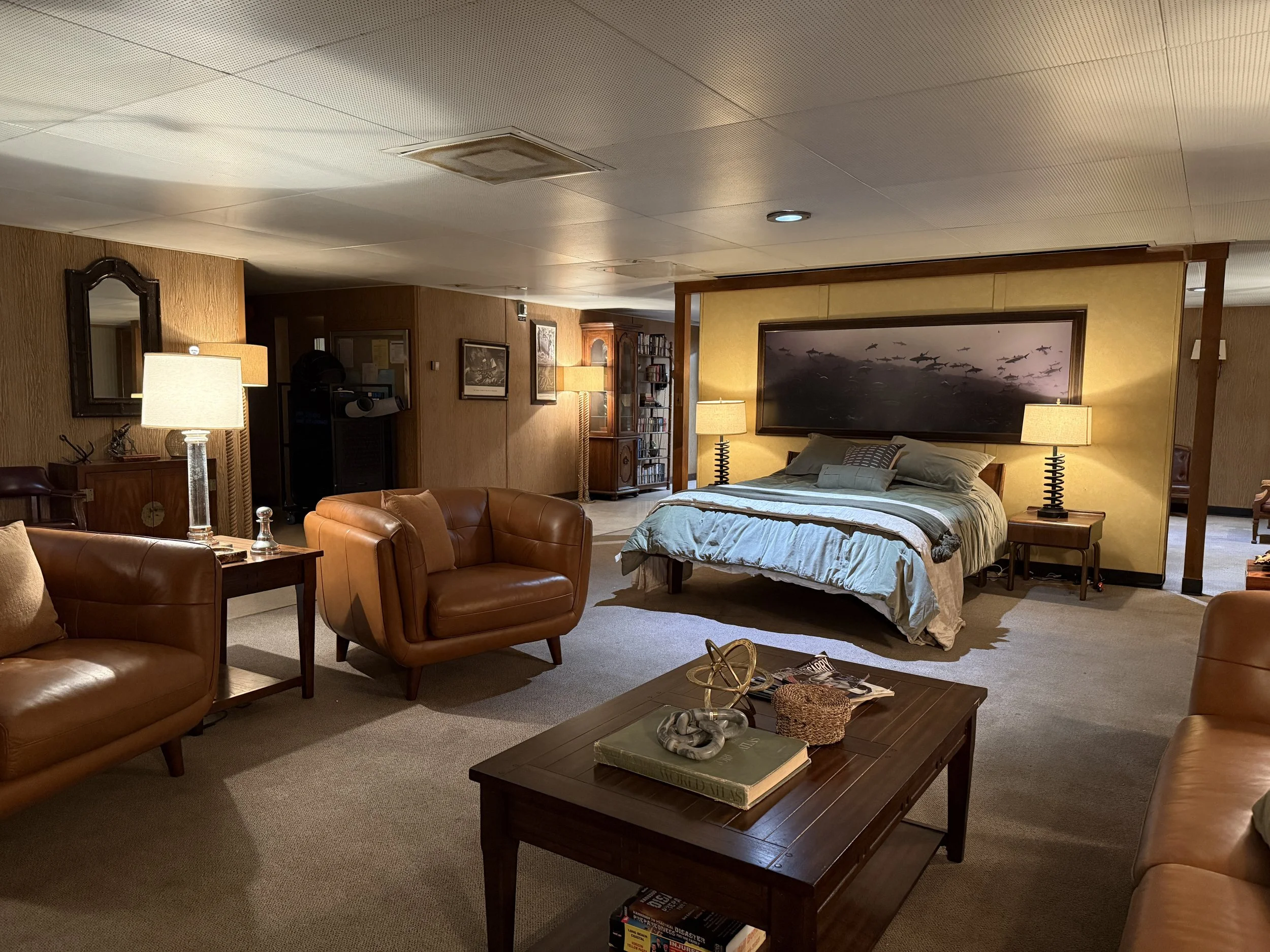  Int. Transport Ship- Everett’s Quarters- Dressed Location 