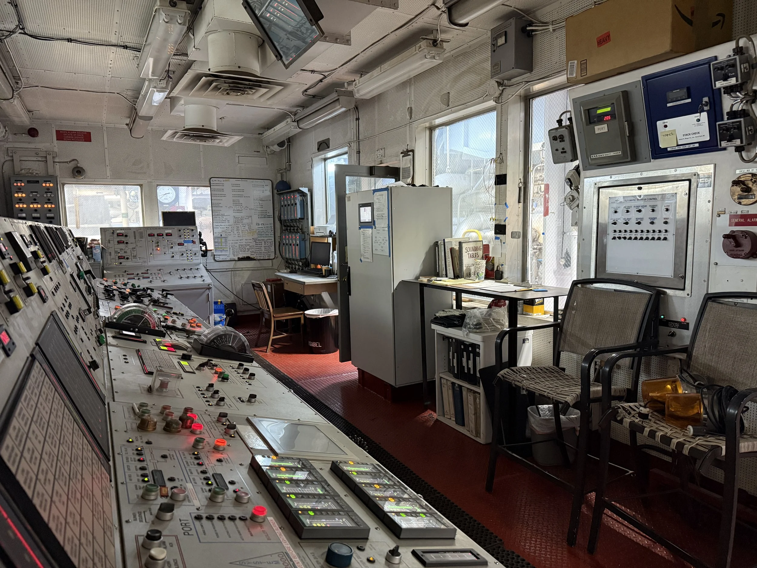 Int. Transport Ship- Engine Room- Dressed Location 
