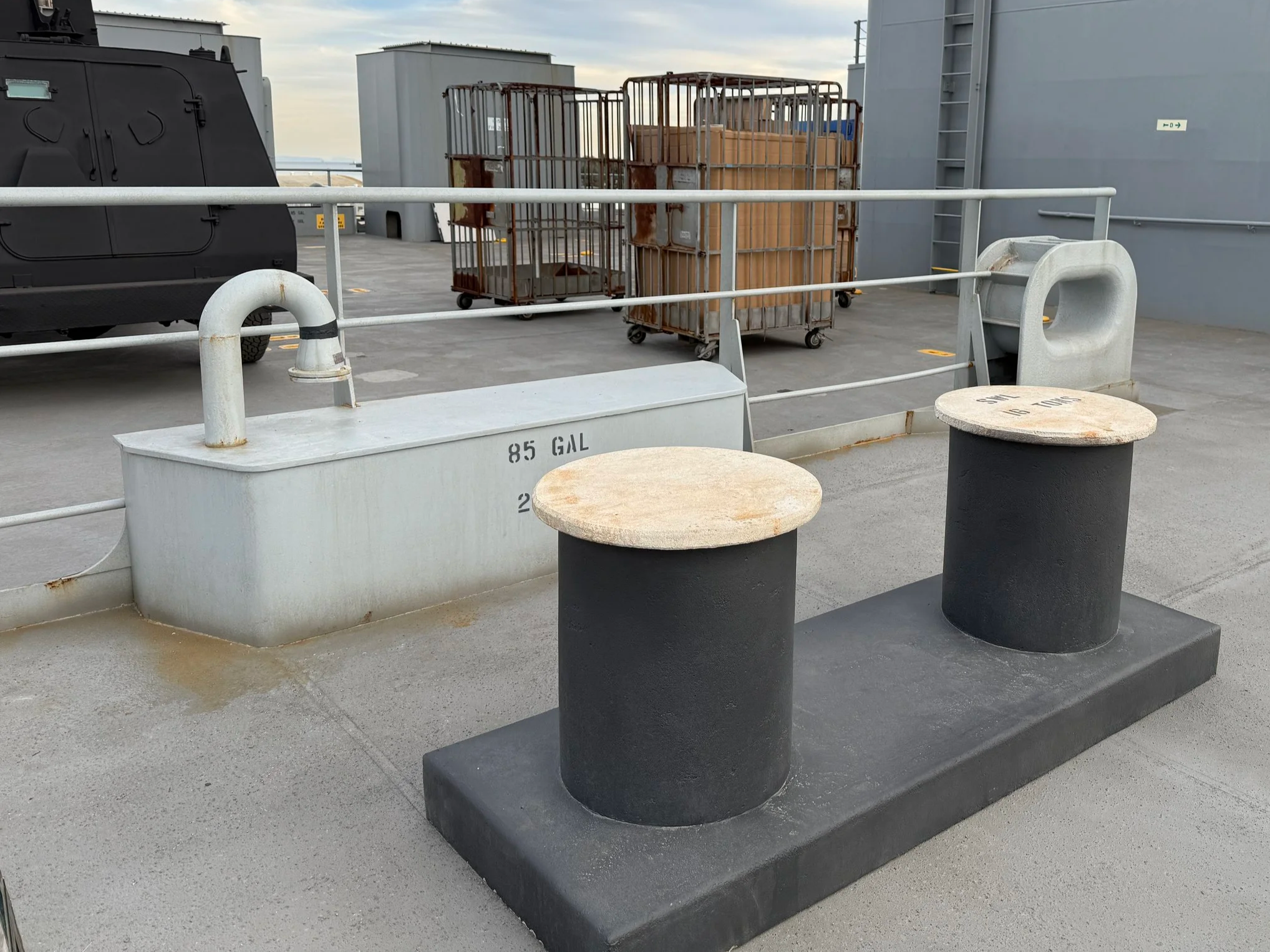  Int. Transport Ship- A Deck Railing Replica Build 