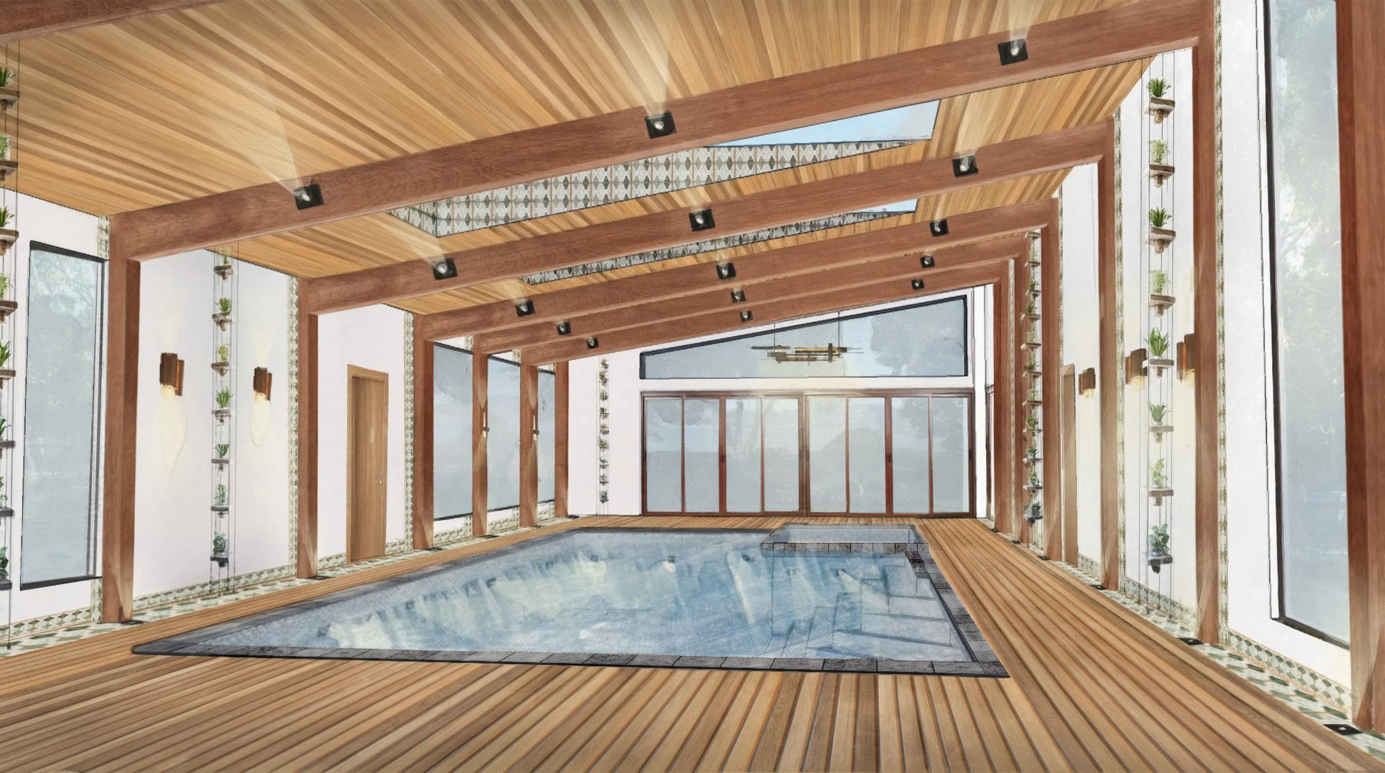  Pool Room Concept Rendering 