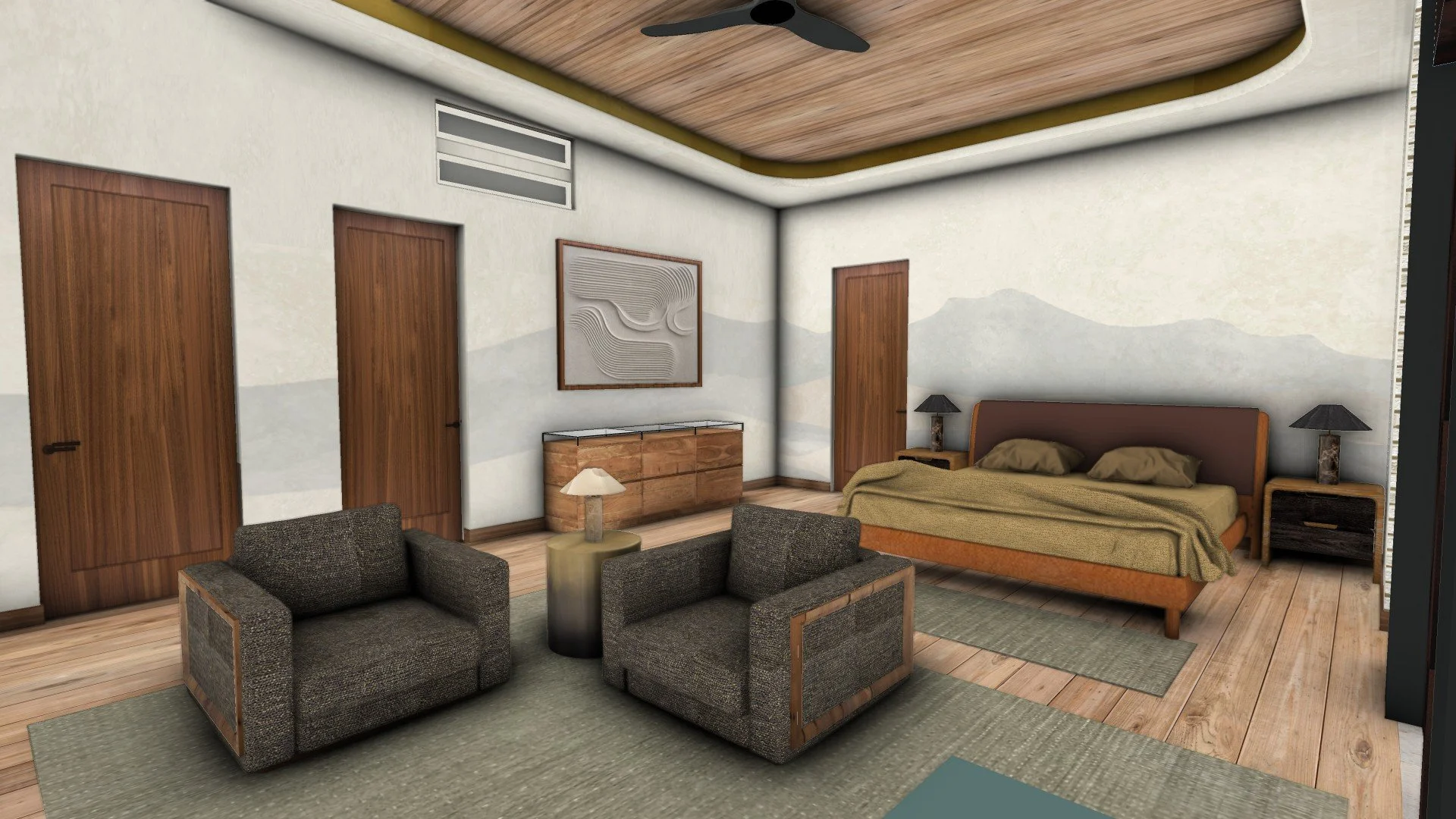  Master Bedroom Rendering  