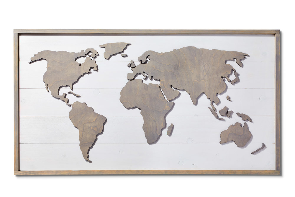 World Map  Uptown Woodworks