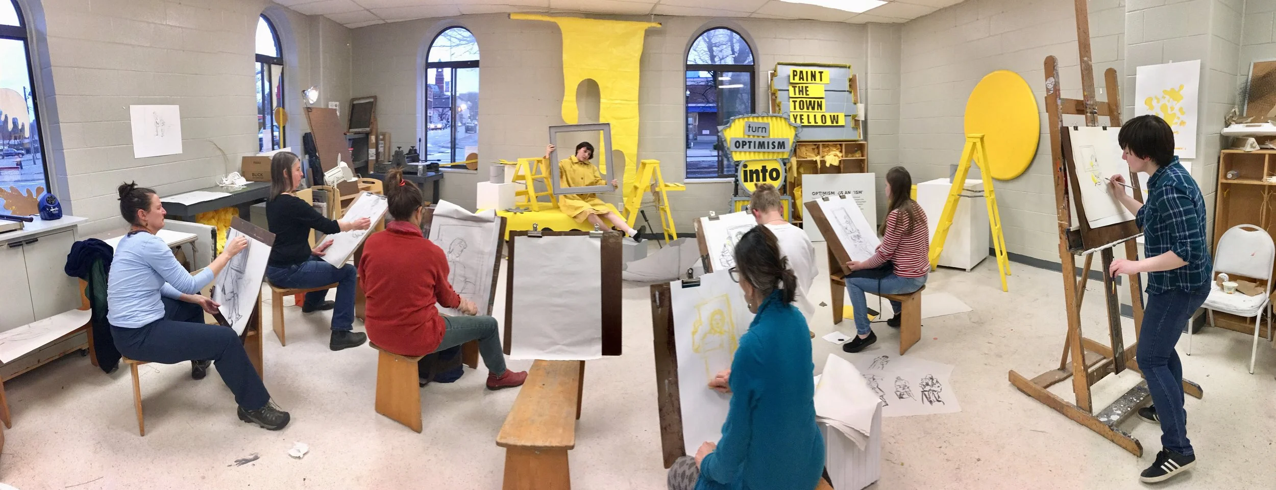 Into Yellow session, April