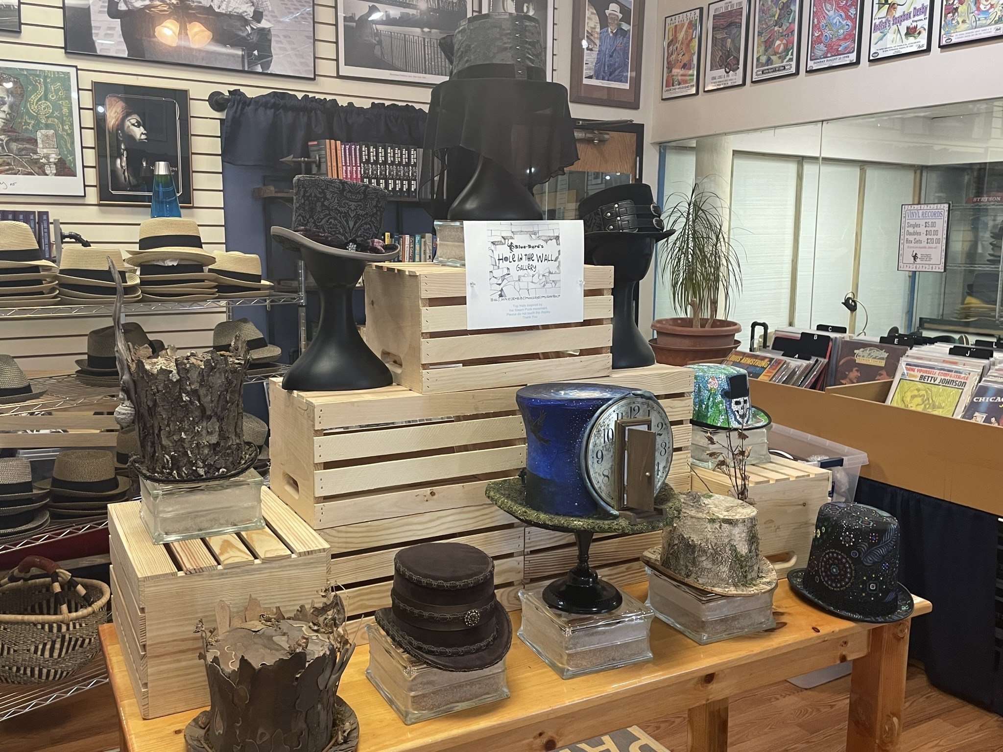 Top Hats: A Ground For Creating Art at the Hole In The Wall Gallery