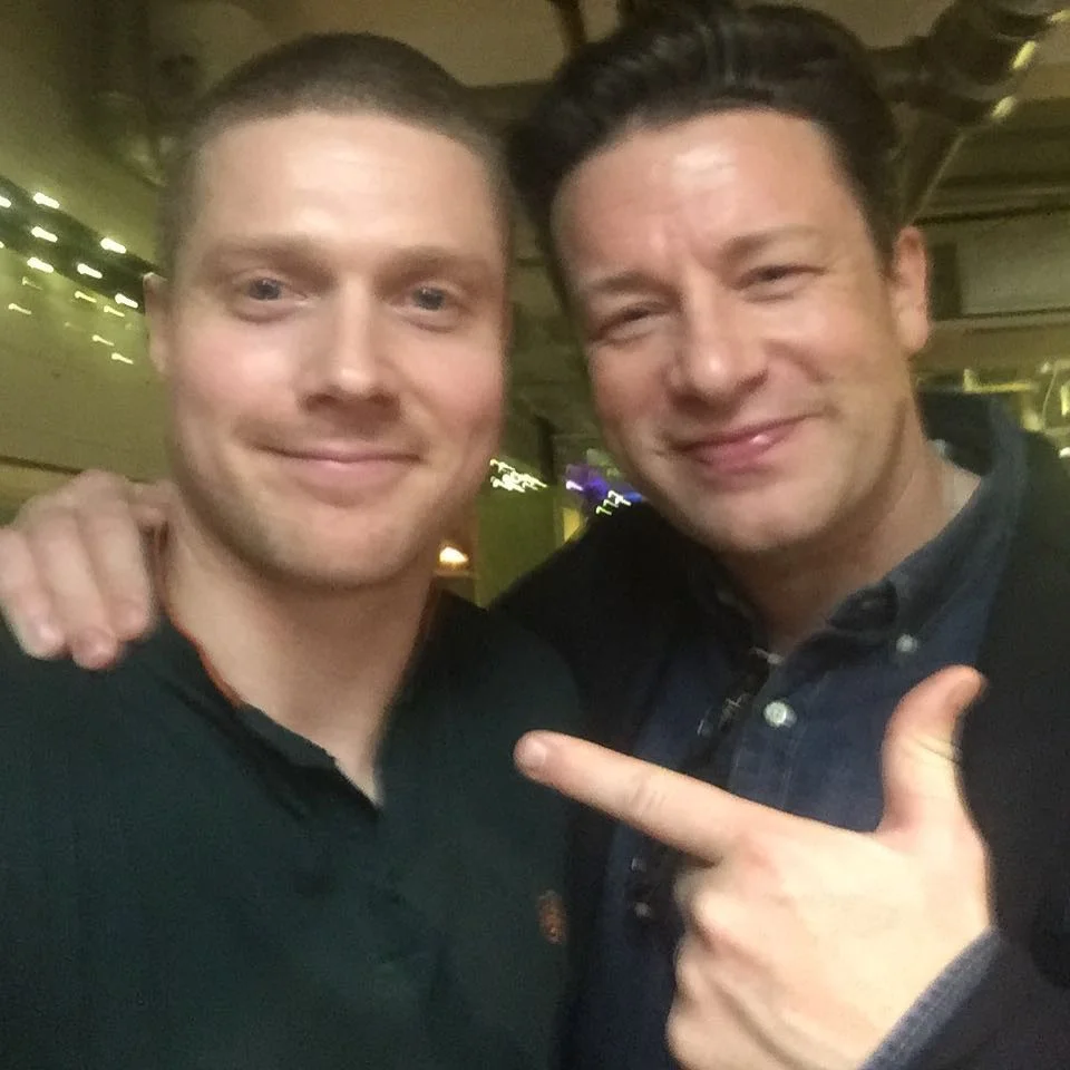 DJing for Jamie Oliver @ a private party in his companies HQ in Nov. Very nice guy.