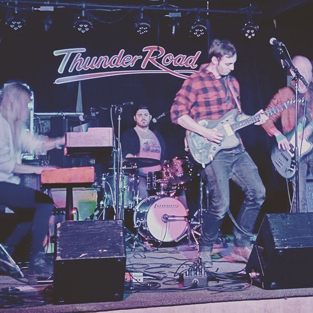 What a night! Big thanks to @thunderroadclub for having us. As well as @plumesmusic and @meaghandcollins for tearing it up!