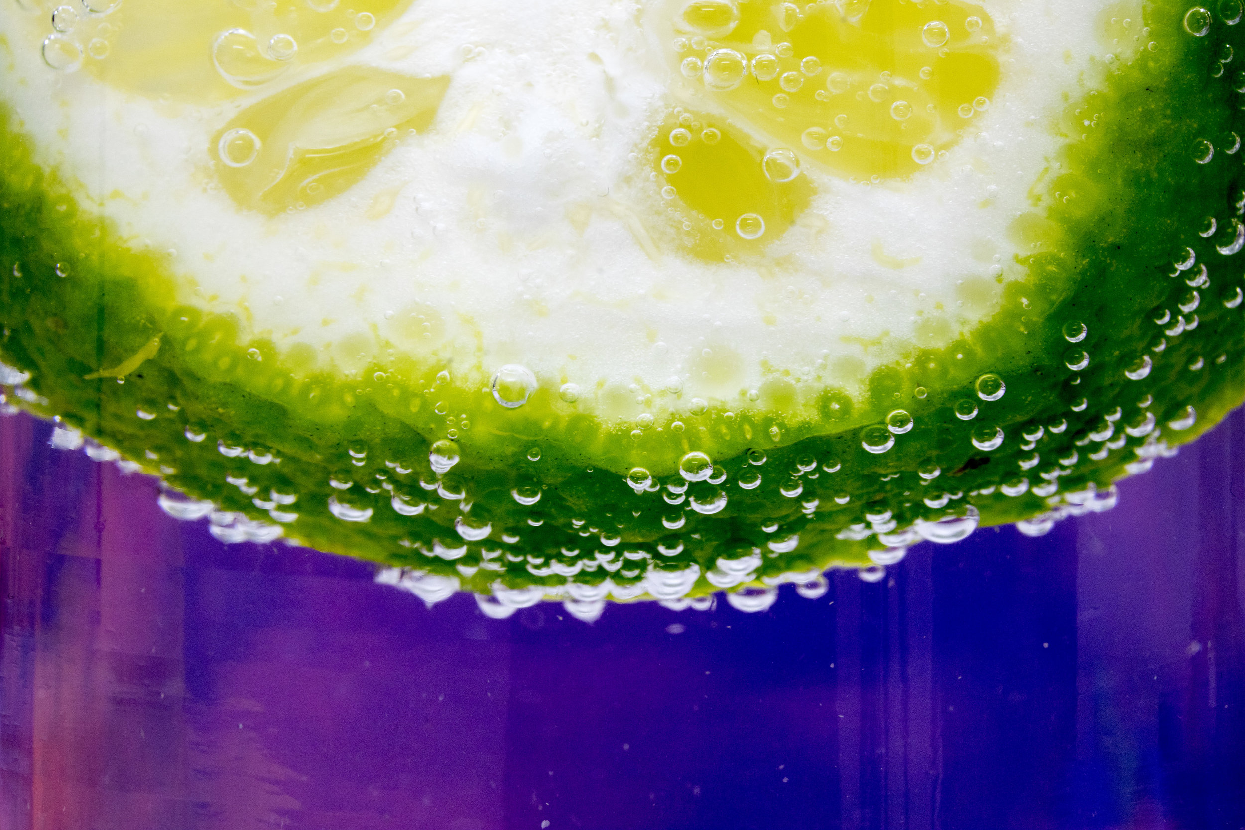 Lime in Seltzer