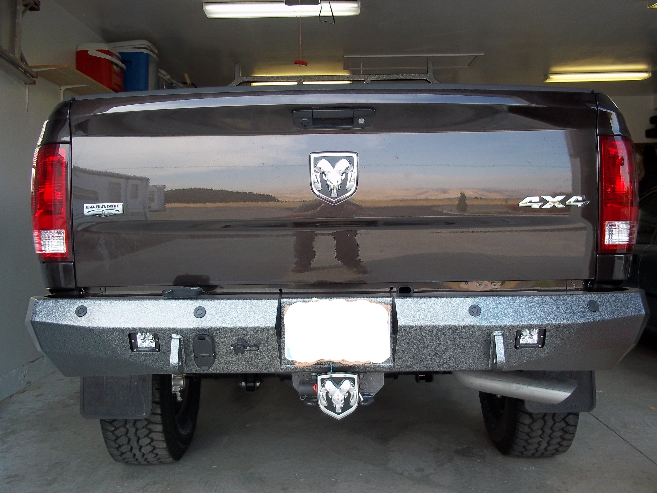 Dodge/Ram/2500/3500/20102016/Rear — Winch Ready Bumpers