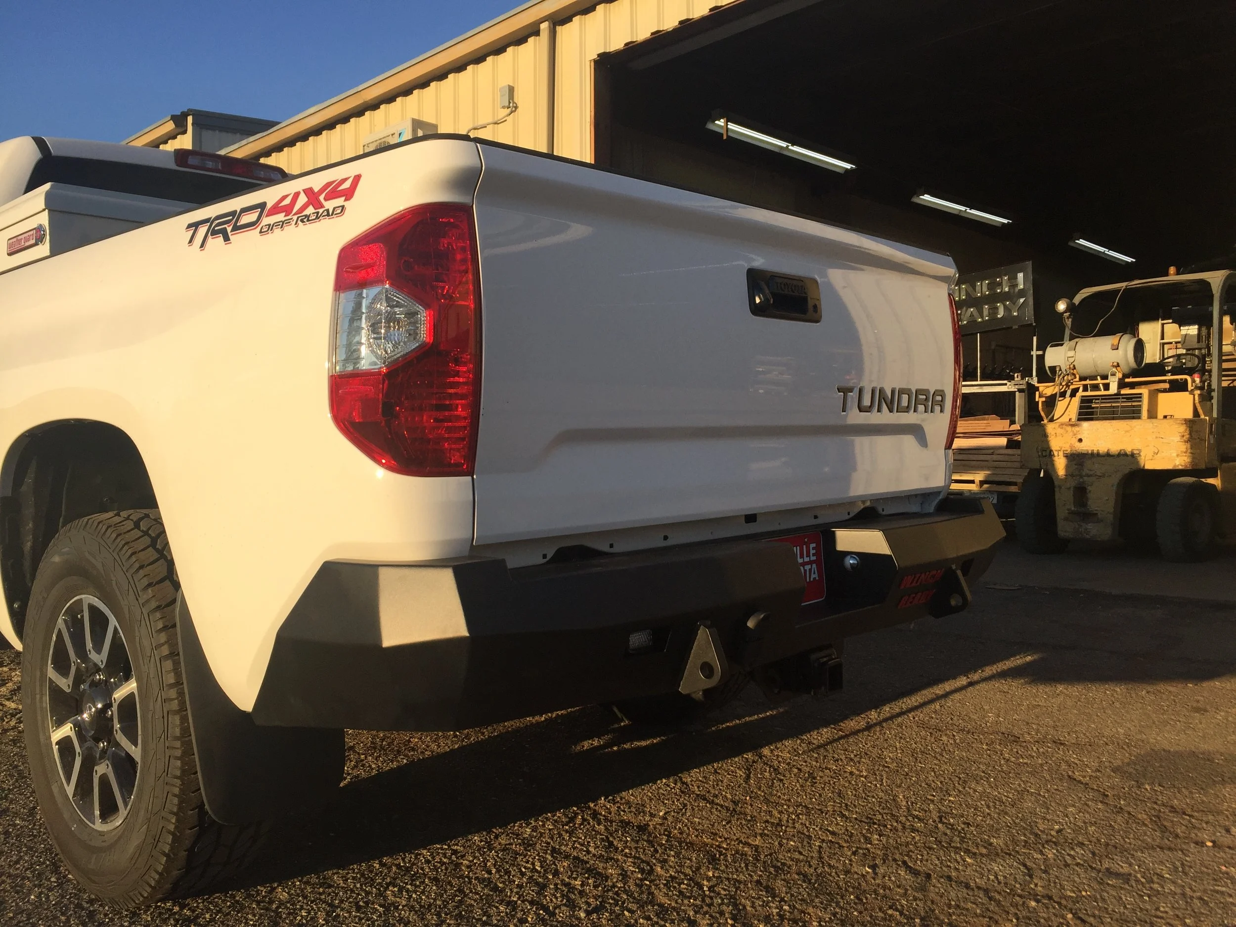 Toyota Tundra — Winch Ready Bumpers