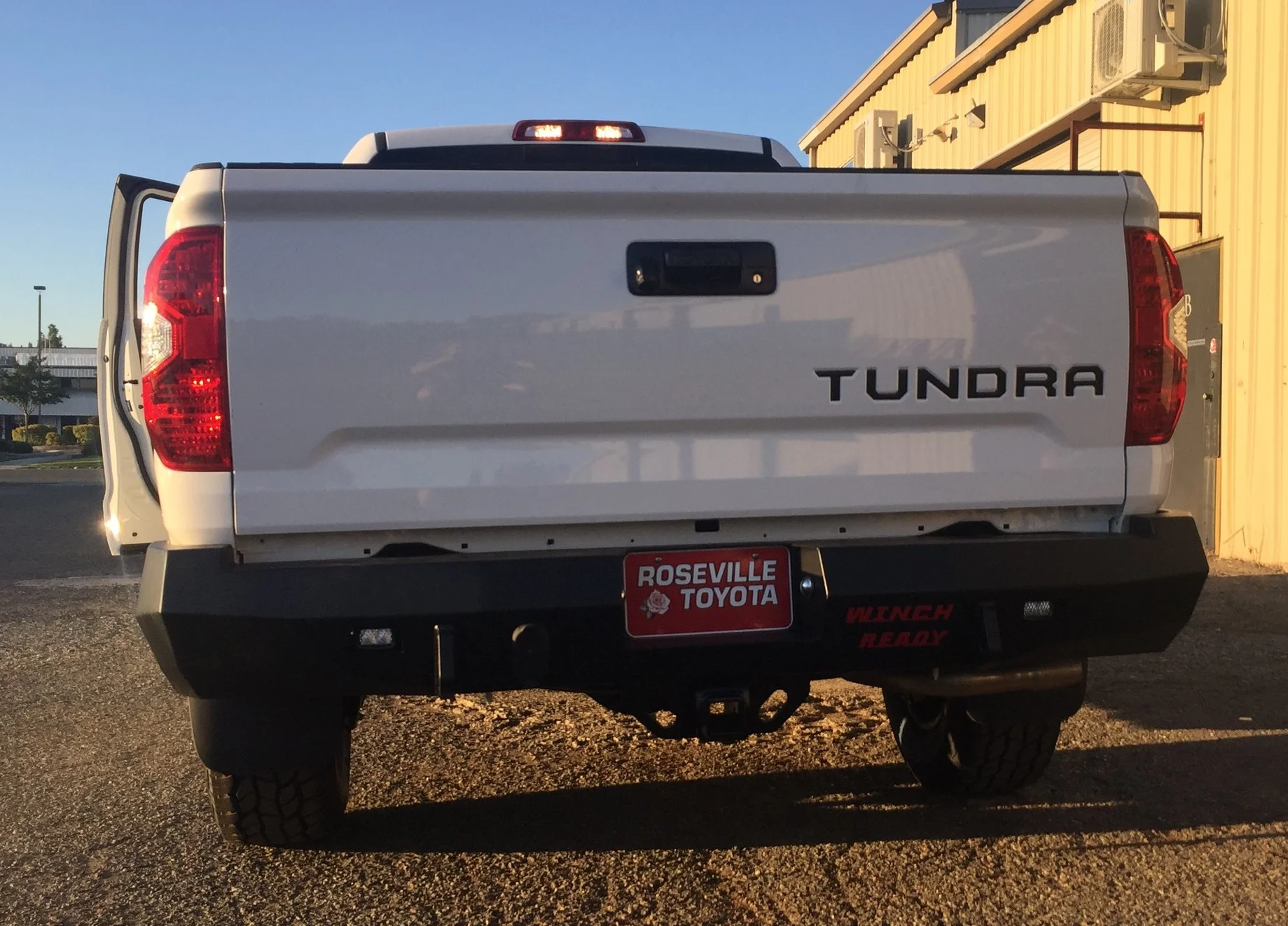Toyota Tundra — Winch Ready Bumpers