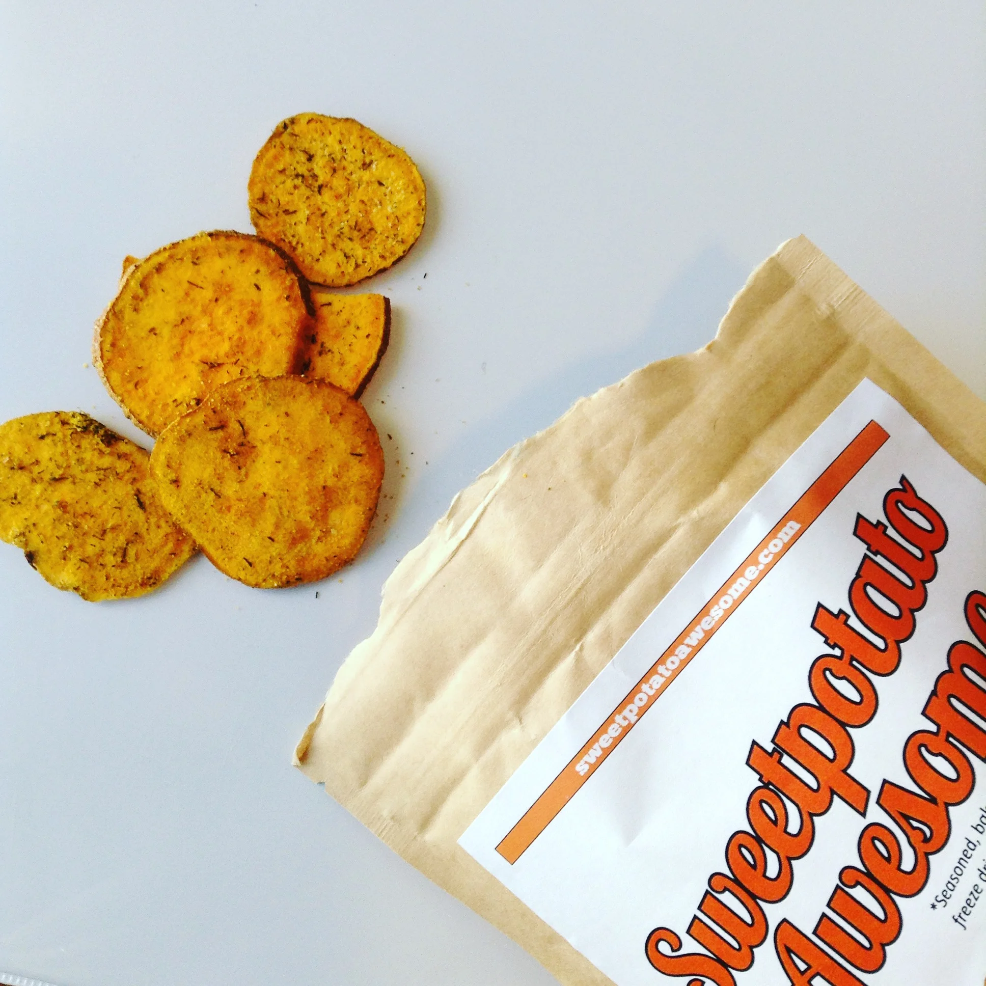 The Best Clean Eating Snack On the Go (Sweetpotato Awesome)