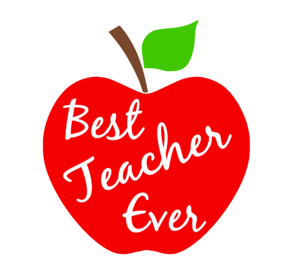 Teacher sticker Best teacher ever sticker Teacher decal
