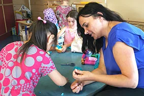 Teaching at Learning at the Point Kindergarten