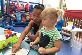 Teaching at Learning at the Point Kindergarten