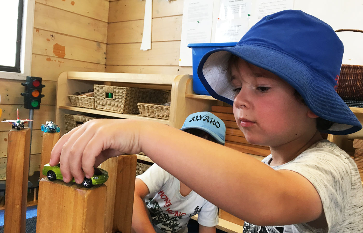 Kids playing at Learning at the Point Kindergarten