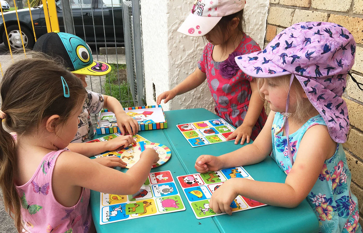Kids playing at Learning at the Point Kindergarten