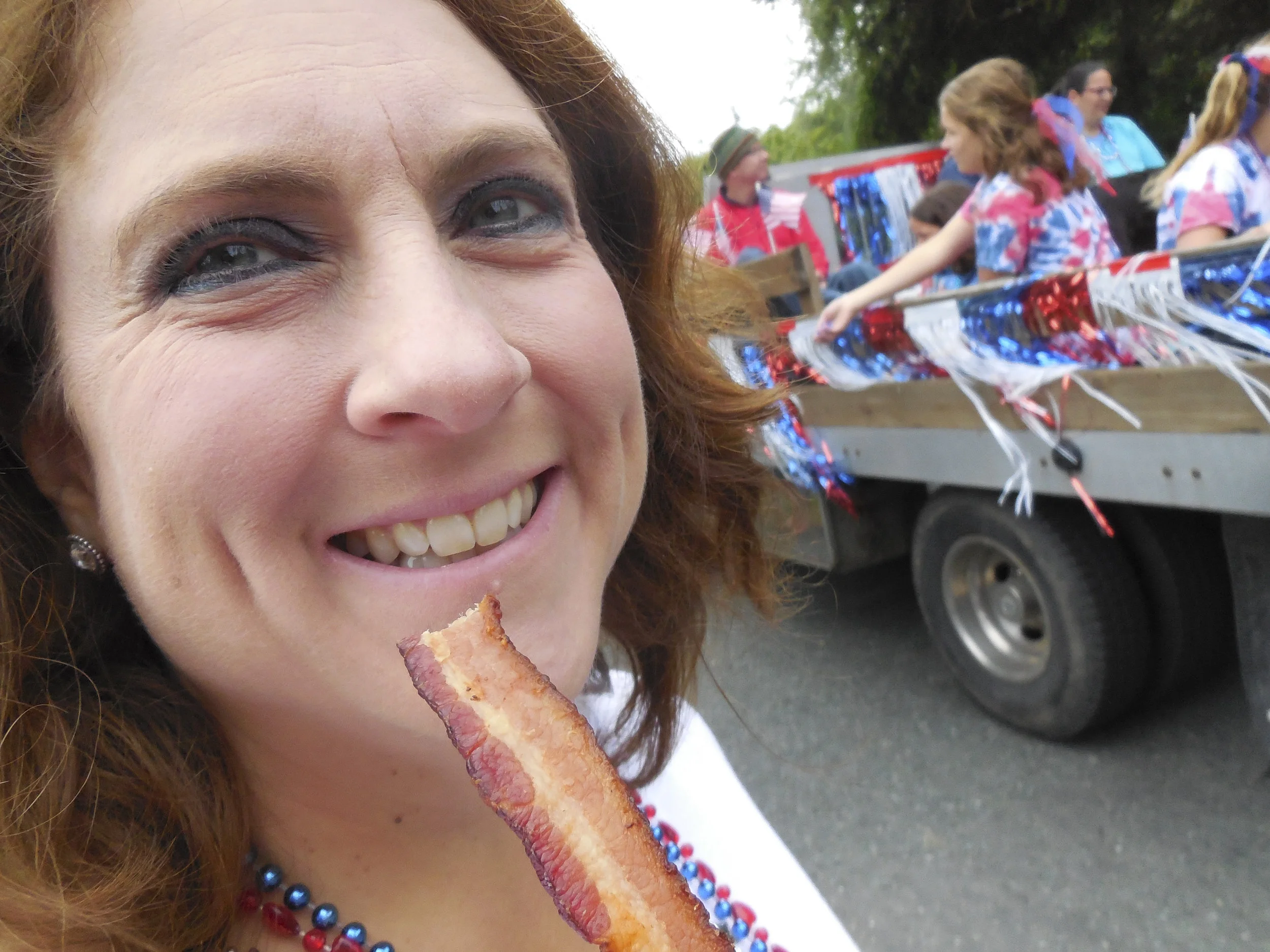 small town U.S.A. 4th of July parade