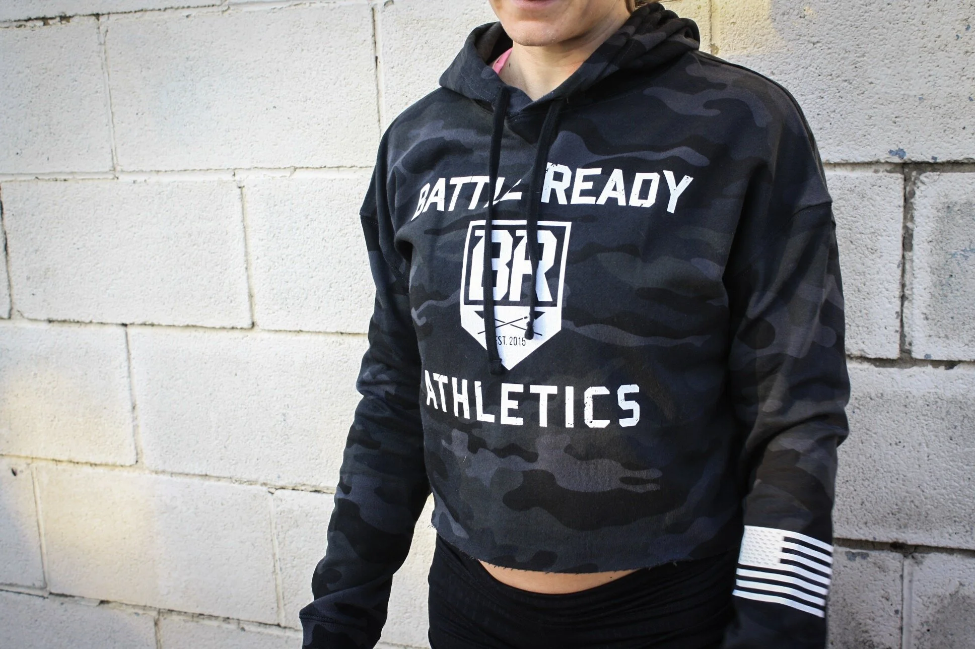 "Crop" Vintage hoodie