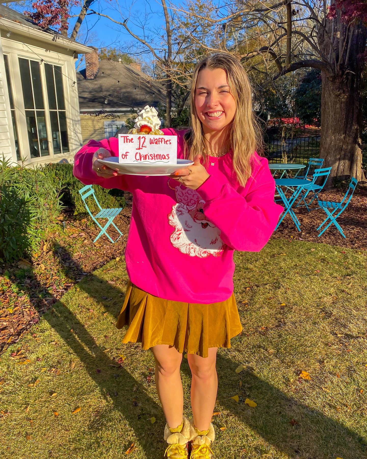 Join us for the 12 Waffles of Christmas!!😆🎄🧇 Each morning we will be going LIVE announcing a different waffle that will be available for 1 day only! Tune in to see what all festive flavors we will have 😋🧇😋