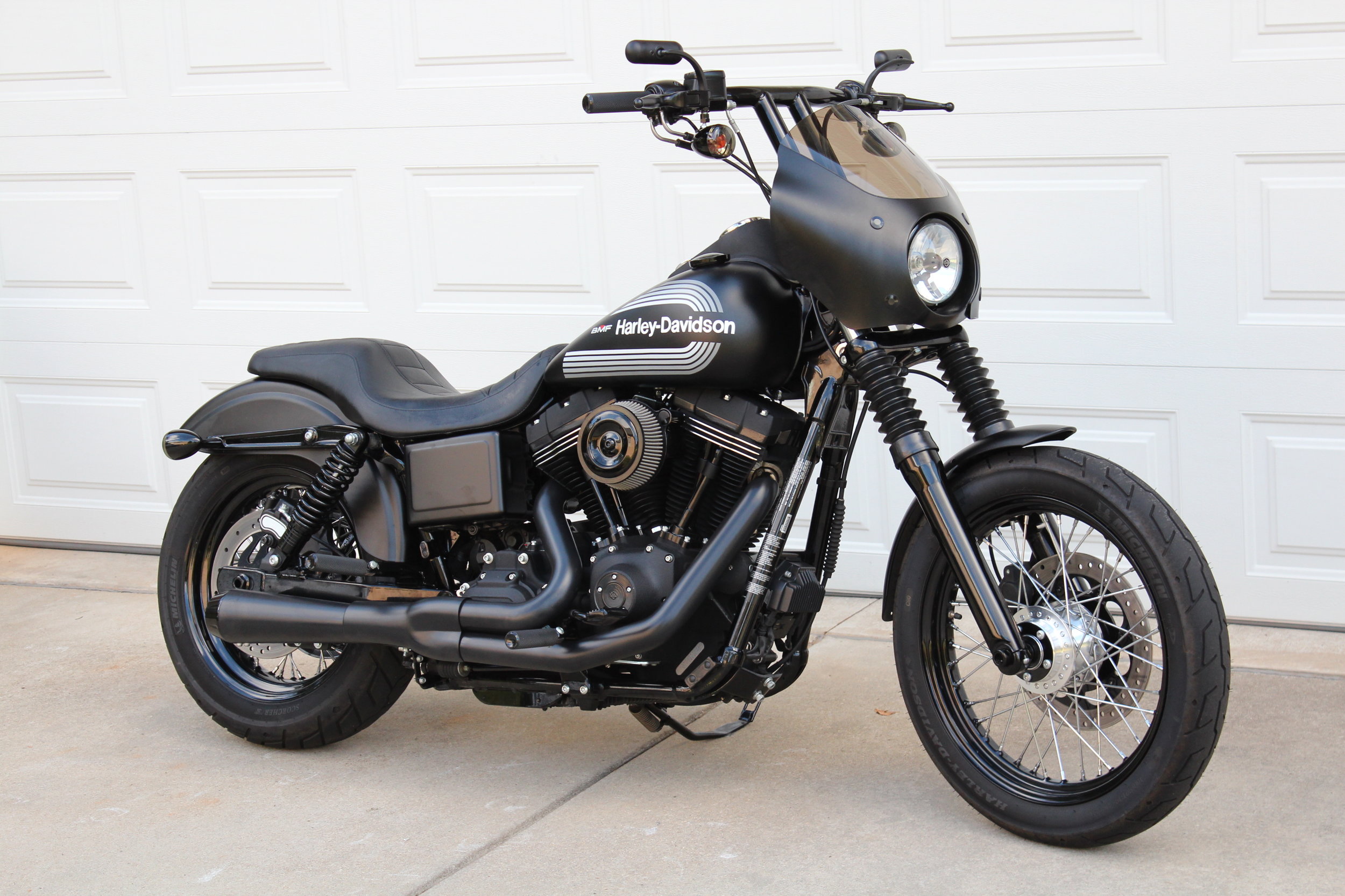 t bar harley dyna