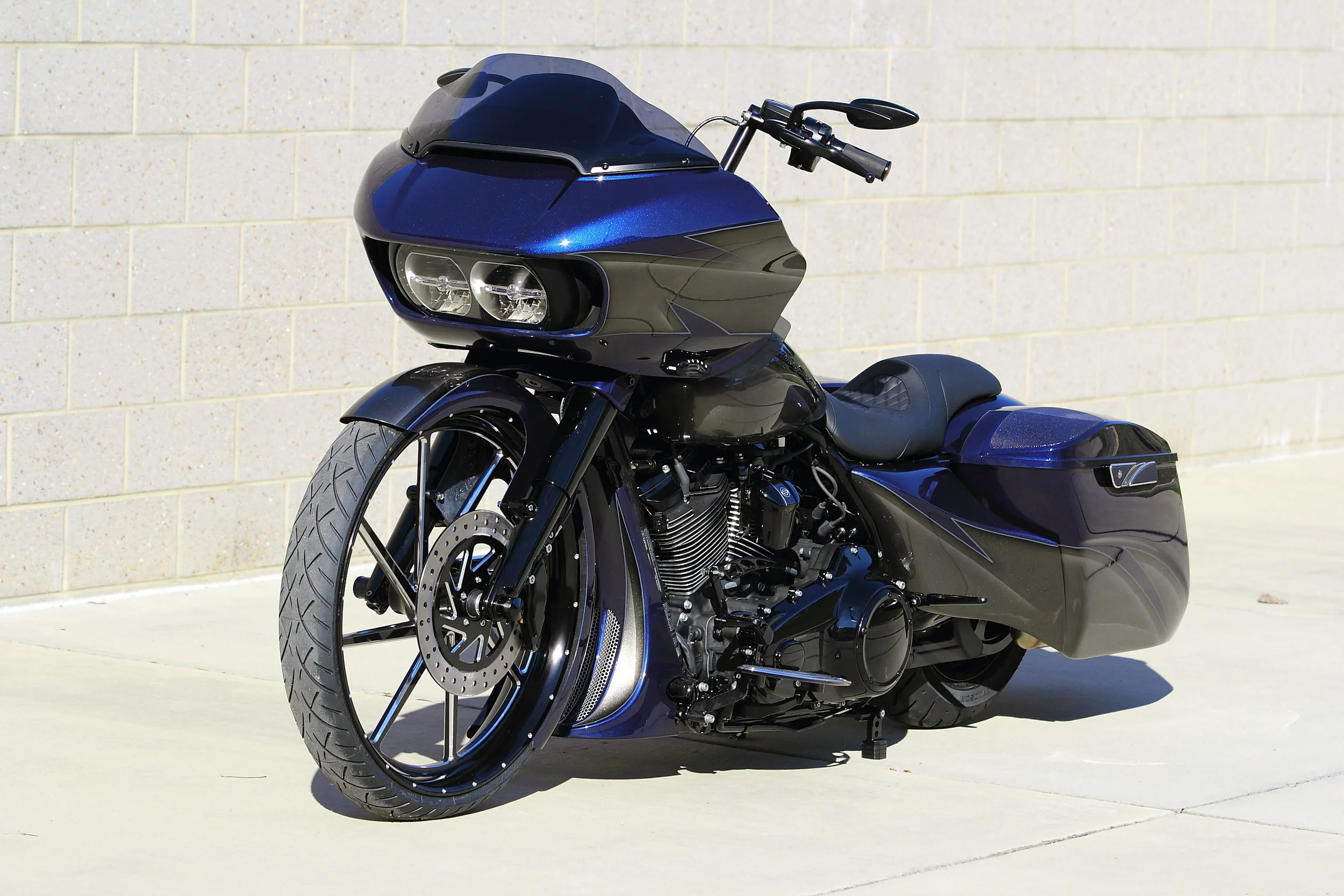 harley street glide big wheel