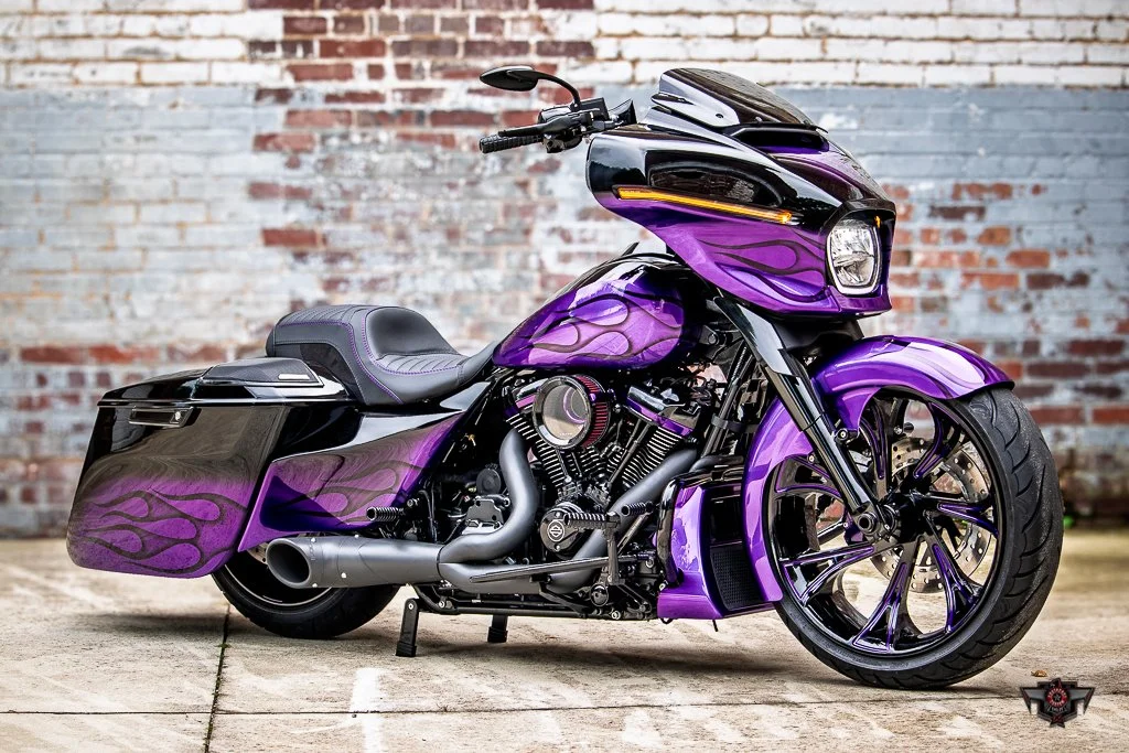 2024 HARLEY-DAVIDSON STREET GLIDE CUSTOM HOTROD FAT TIRE BAGGER - 