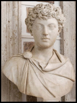 Marcus Aurelius as a boy ( image link ).
