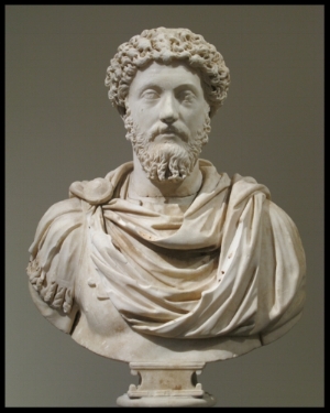 Emperor Marcus Aurelius.