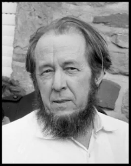 Aleksandr Solzhenitsyn, author of "The Gulag Archipelago."