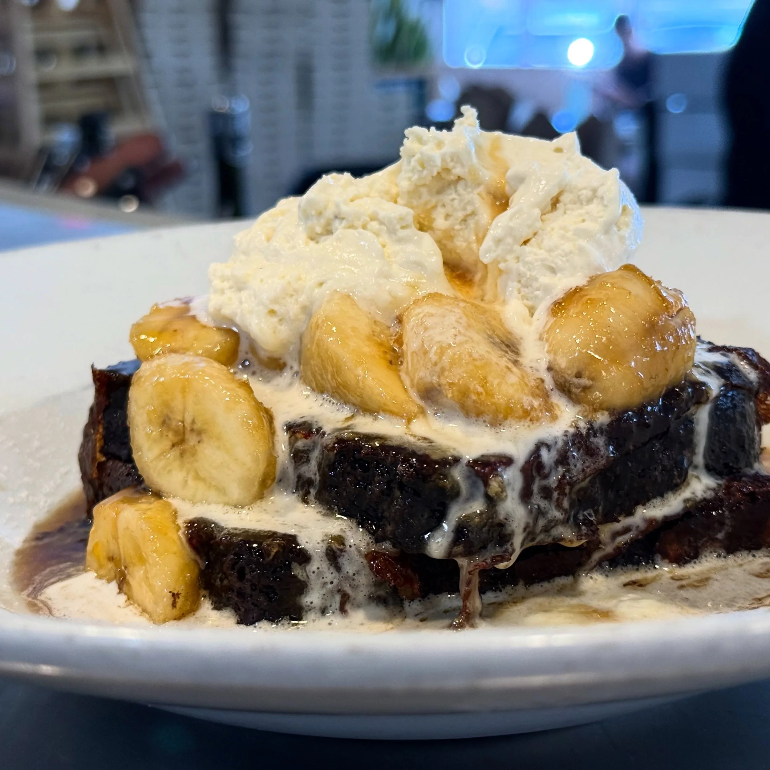 Trust us when we say&hellip; you need this French toast in your life. Featuring @companion.bread Ube sourdough. We open at 11am!