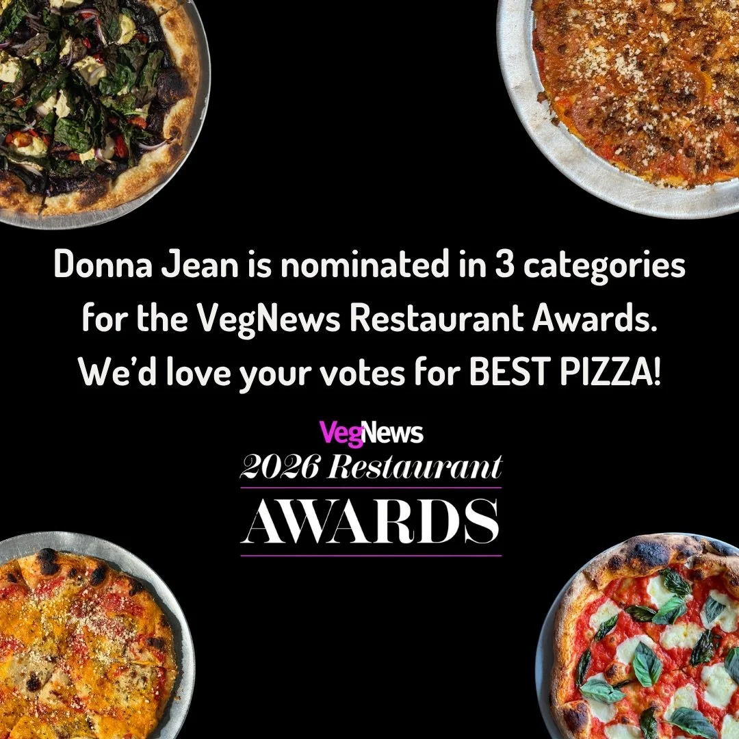 We&rsquo;re honored to be mentioned in 3 categories this year for the @vegnews restaurant awards, among so many other incredible chefs &amp; restaurants!

➡️ Best Vegan Upscale 
➡️Best Vegan Pizzeria 
➡️Best Italian 

Link in bio to cast your votes.