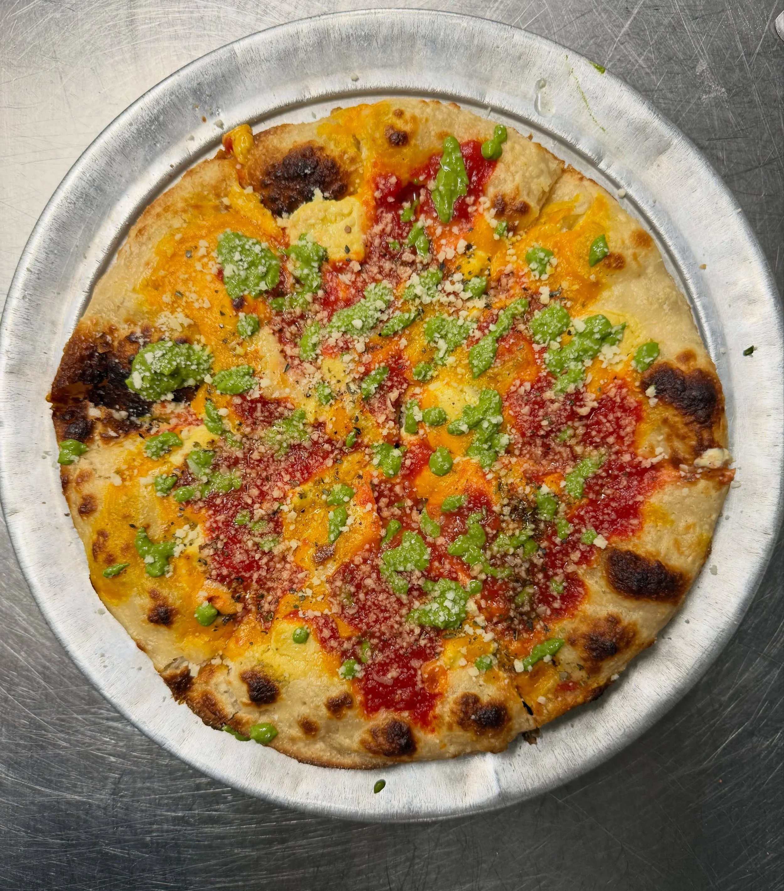 Come try any pizza on our new pan pizza crust TONIGHT! 

We are open from 5-9pm.