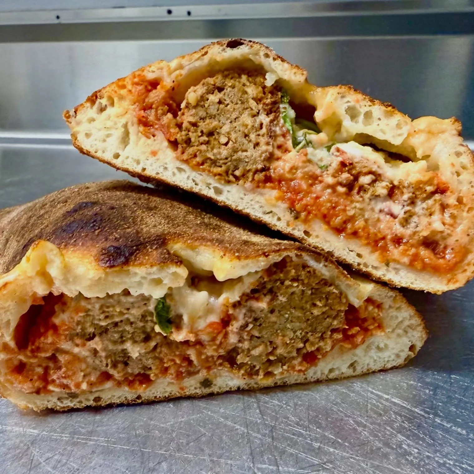 We now open at 4pm daily for dinner. (Closed Tuesday)

The big dirty calzone special is available through the end of October for dinner + brunch 🤩