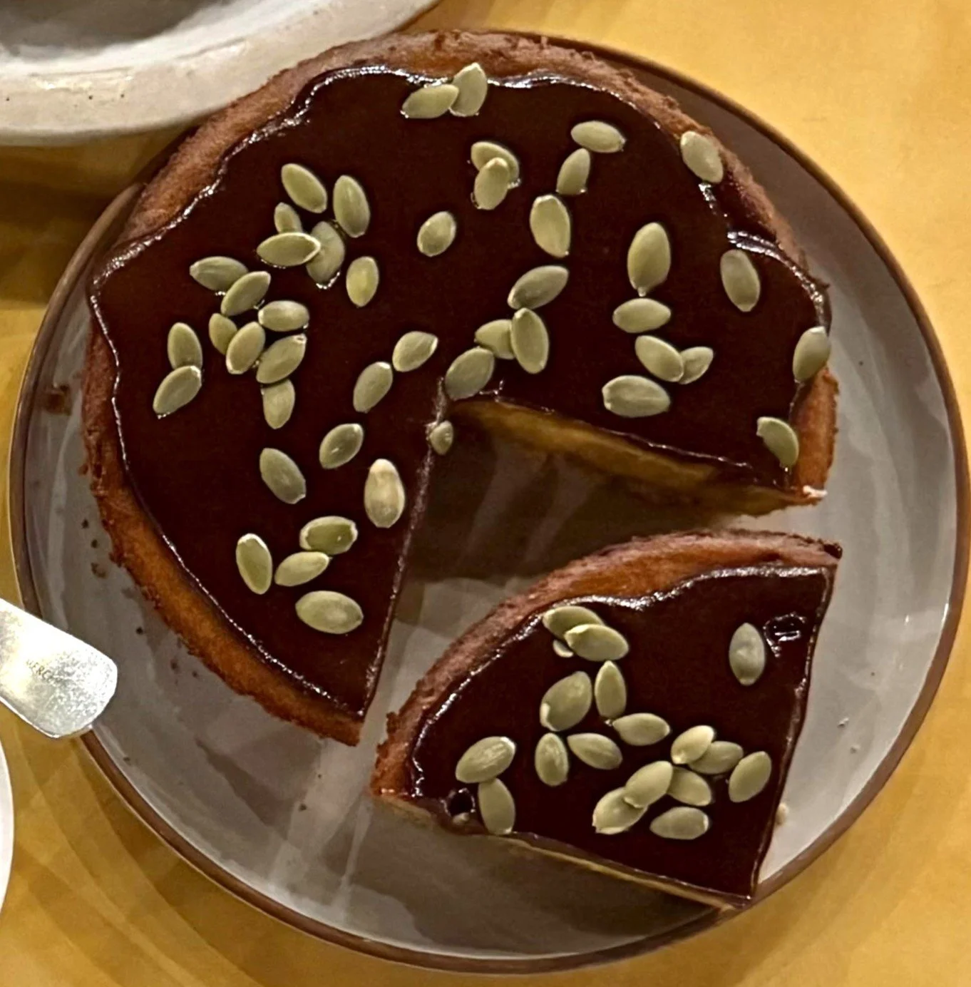 Pumpkin & Nutella Cheesecake (full tray)