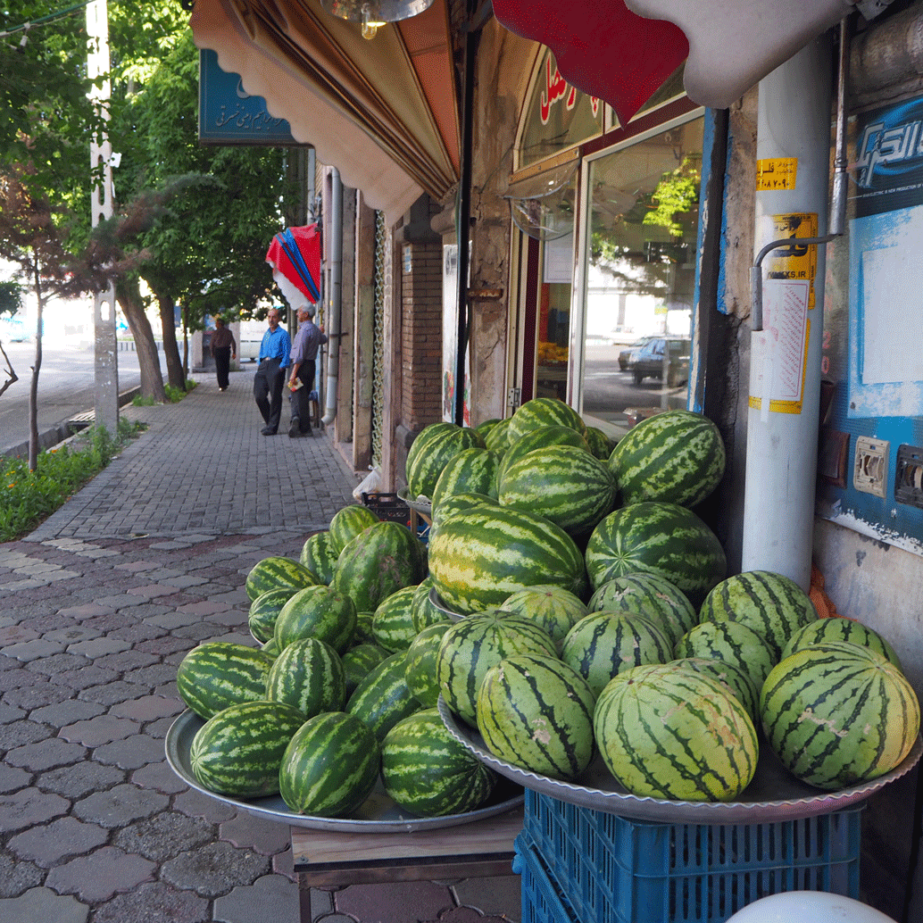Melons for sale