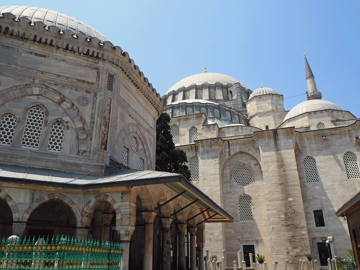 Suleyman's mausoleum and mosque