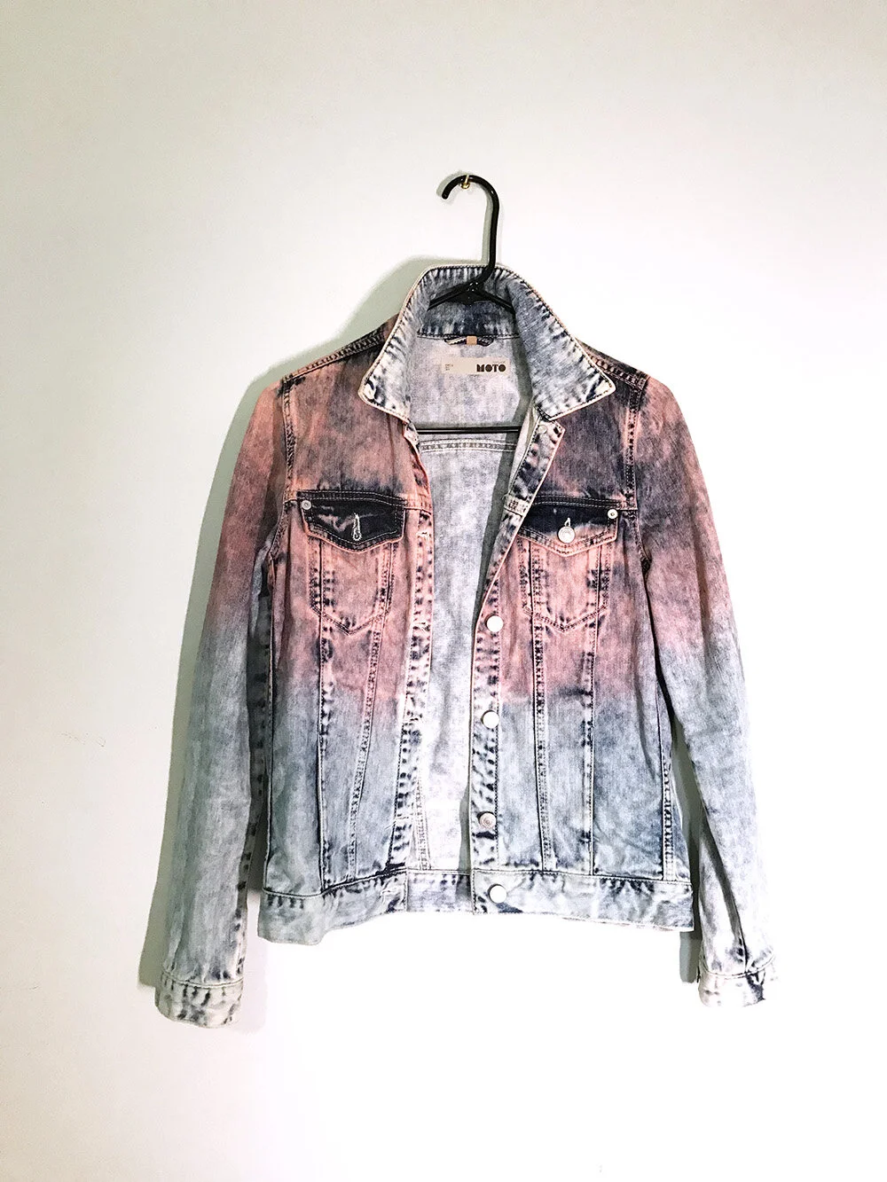 Ombre Denim Jacket