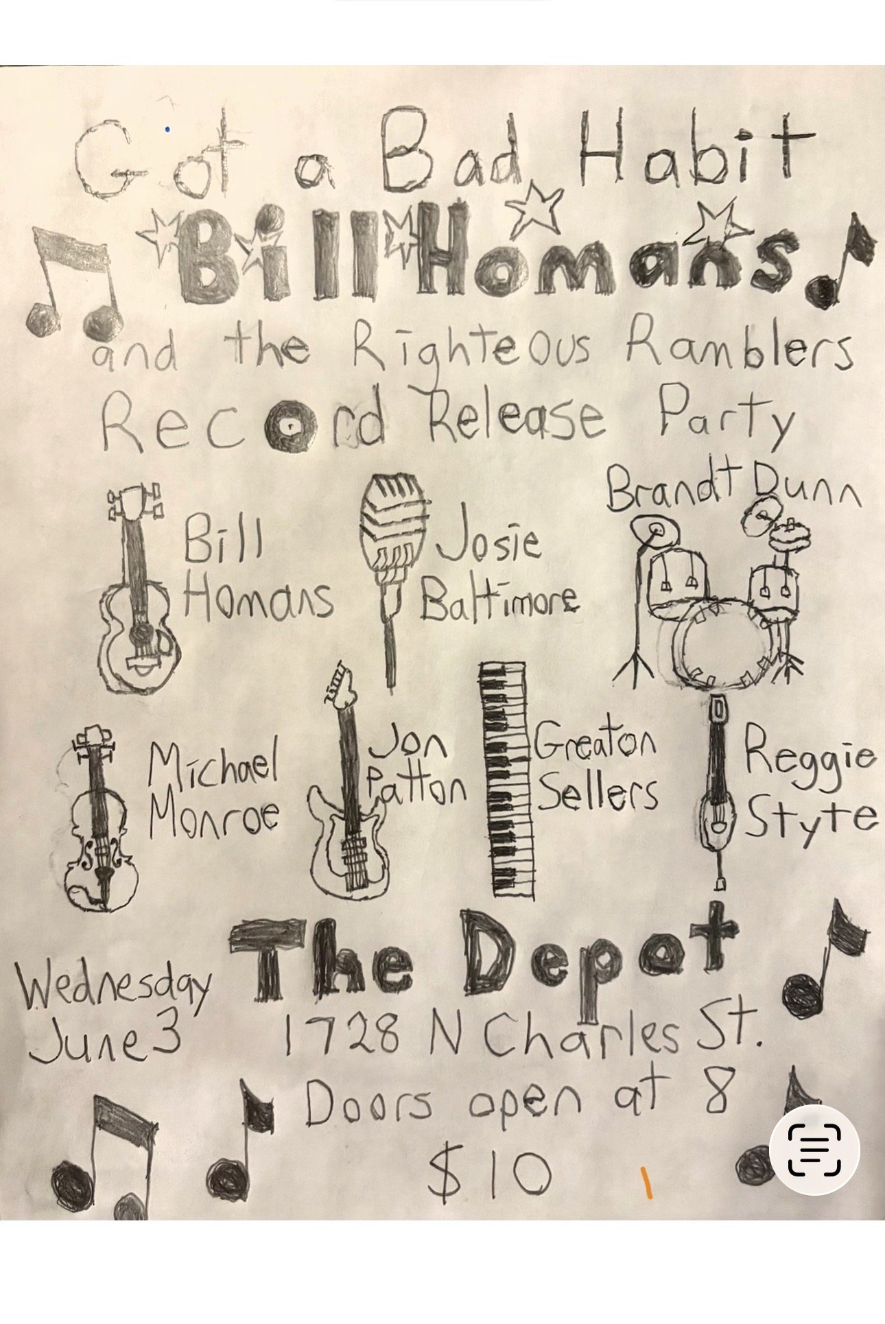 Bill Ashley Album Release @ The Depot