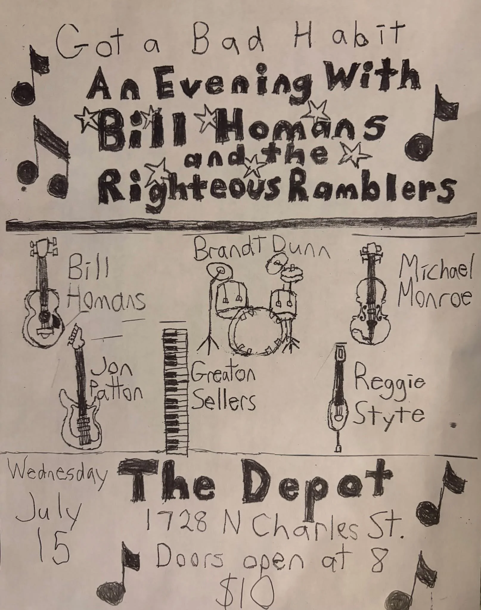 Bill Homan Album Release Party at The Depot