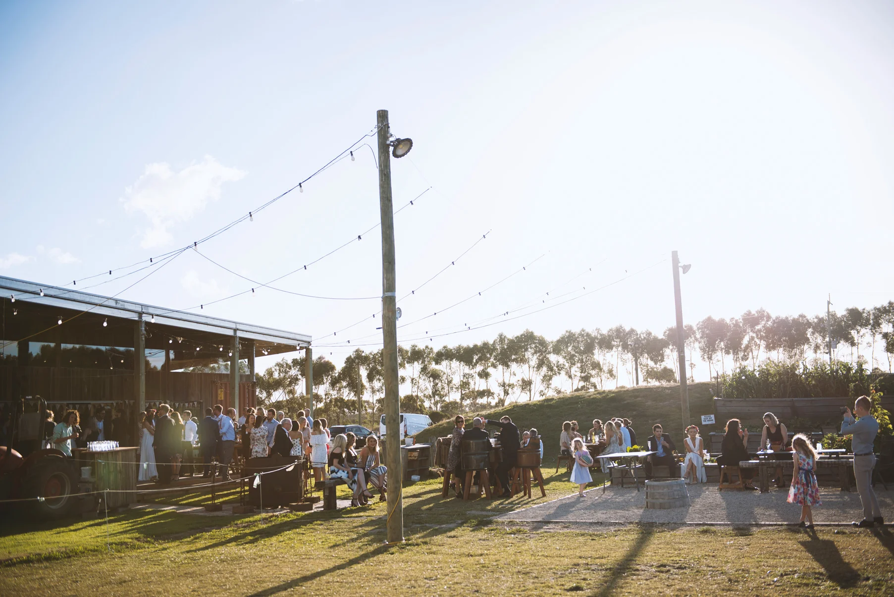 Outdoor Wedding at The Farmer's Place