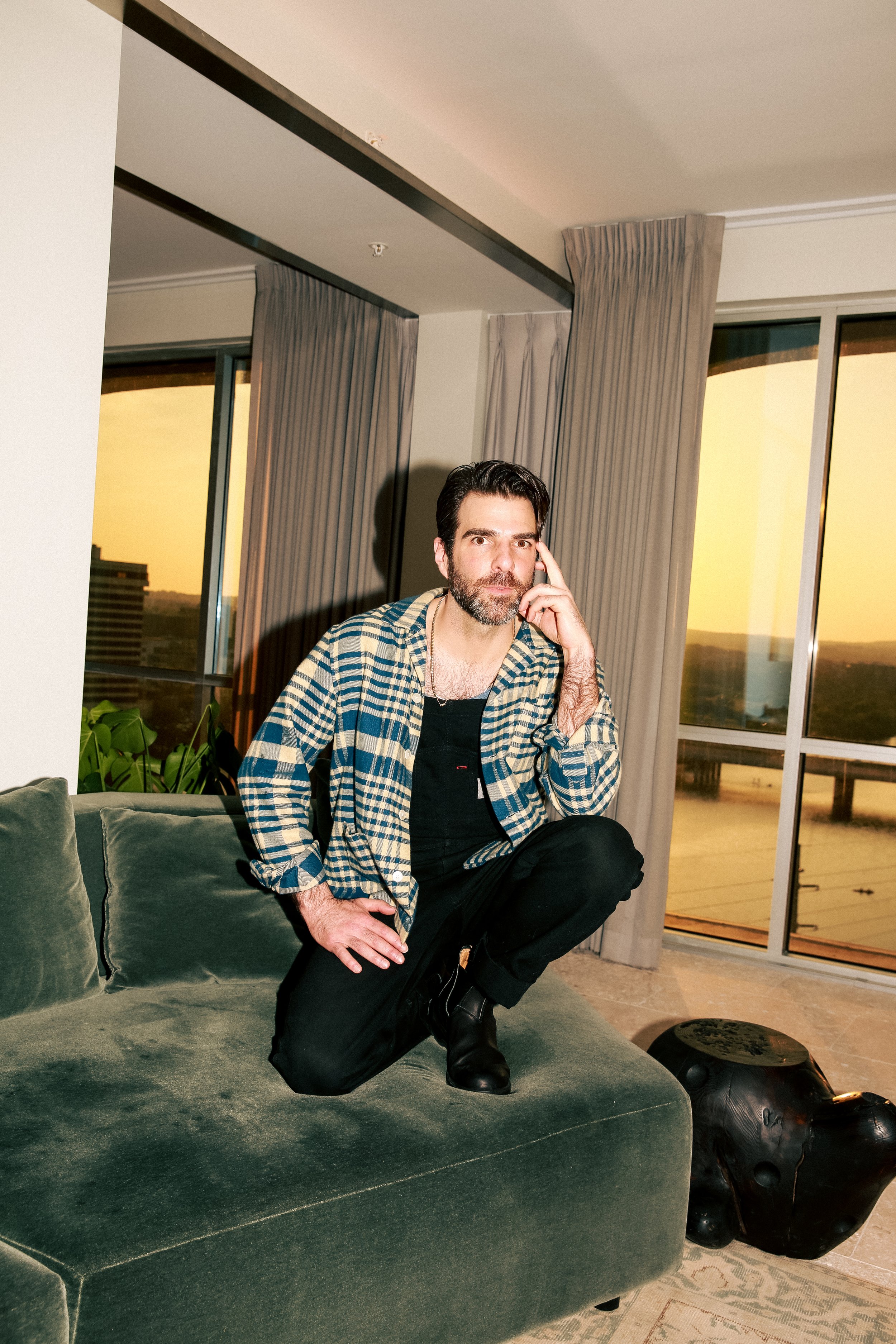 Zachary Quinto for THR